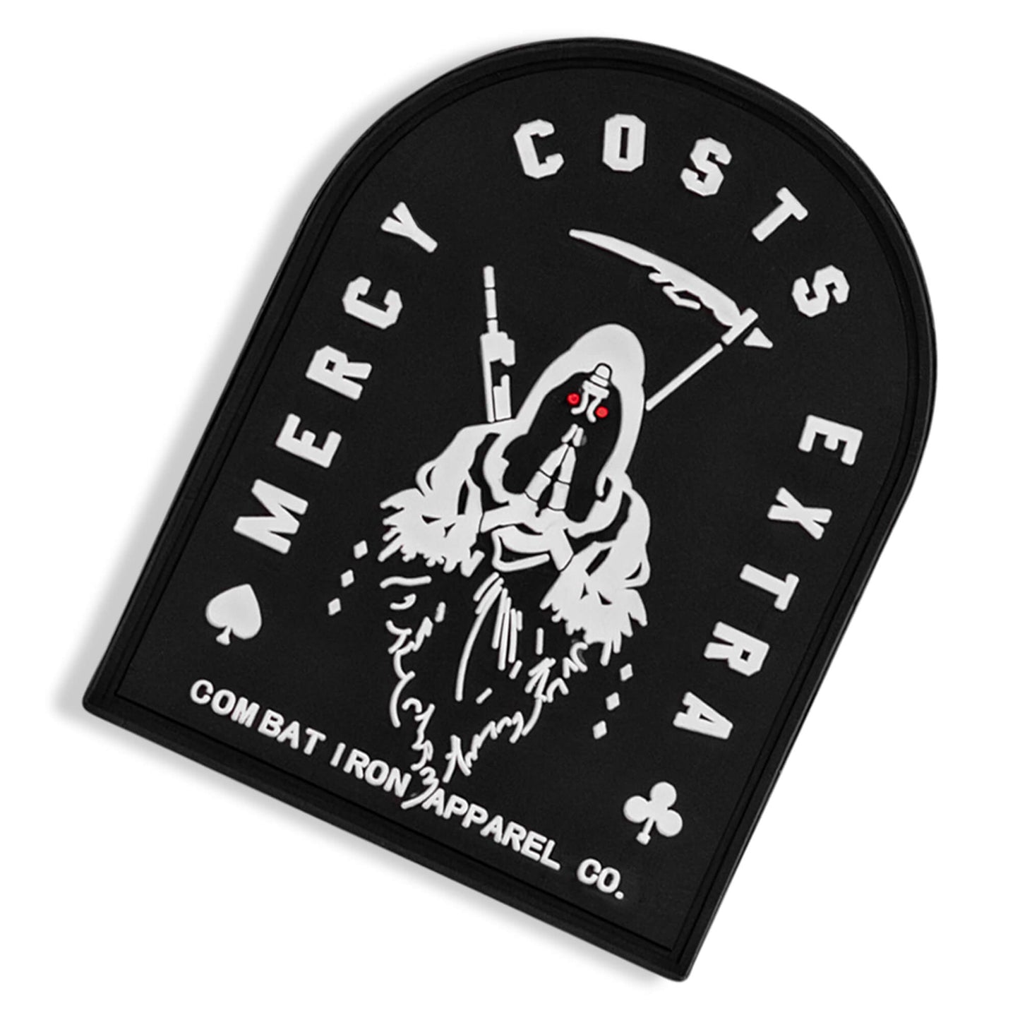Mercy Costs Extra PVC Velcro Patch