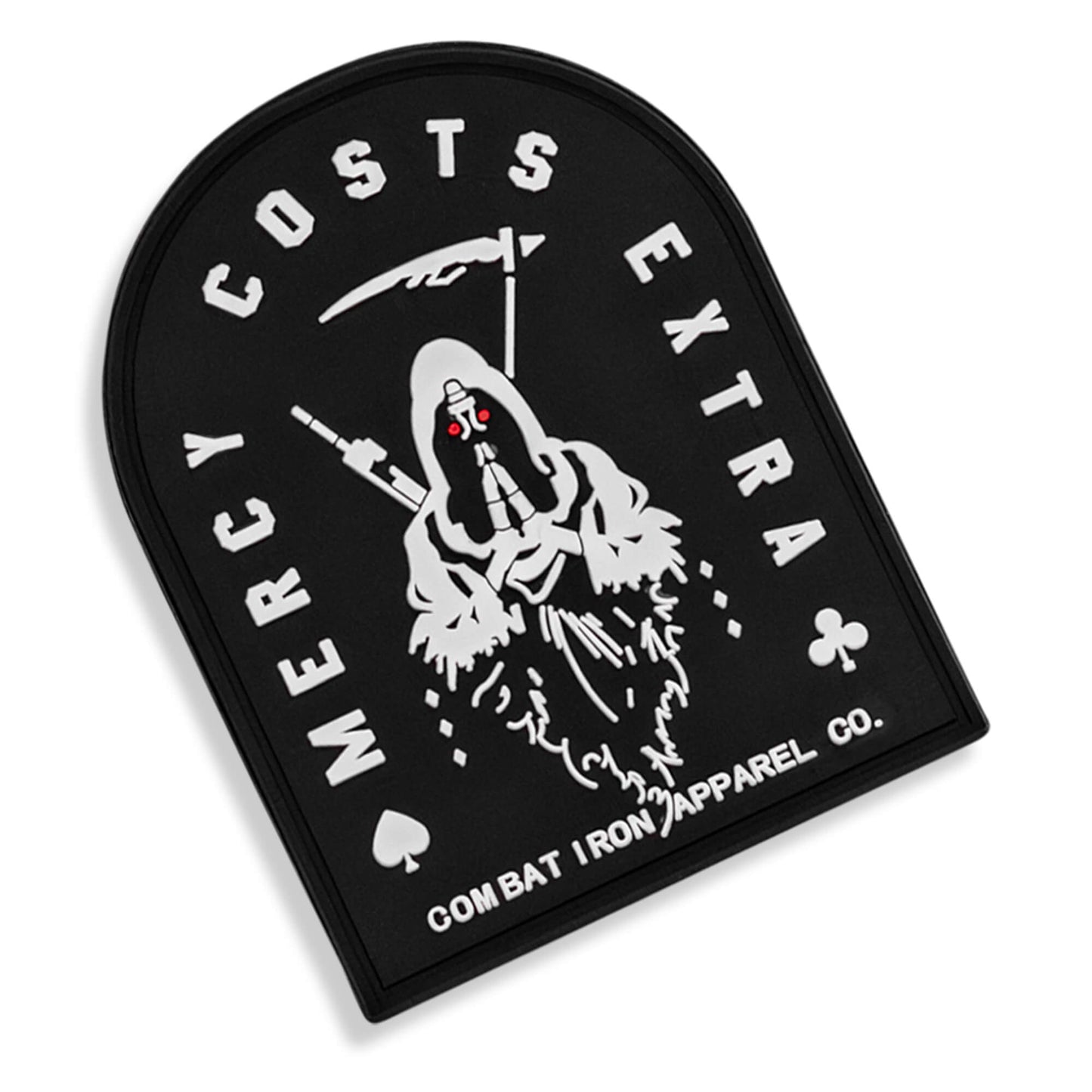 Mercy Costs Extra PVC Velcro Patch