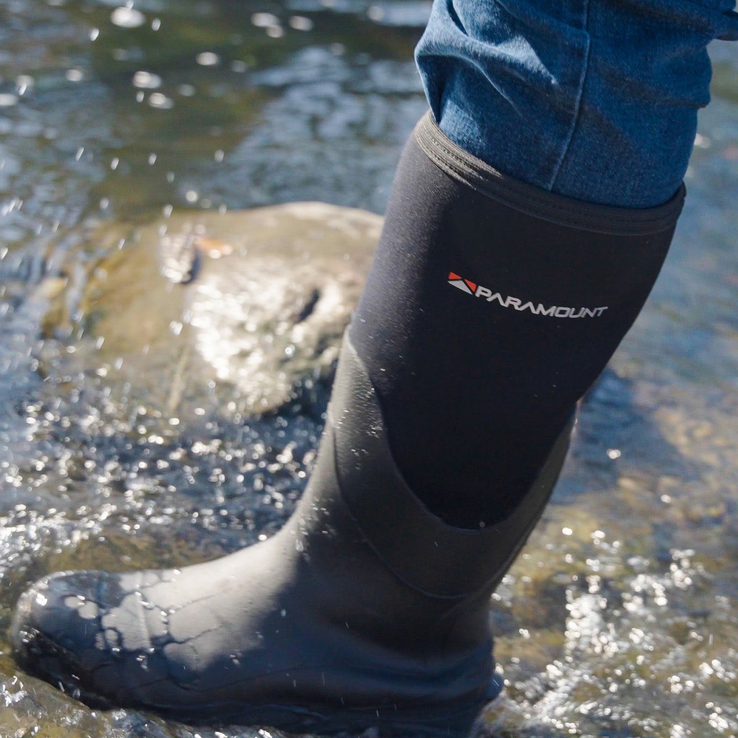 TREAD-LITE 16" Rubber Neoprene Knee Boot