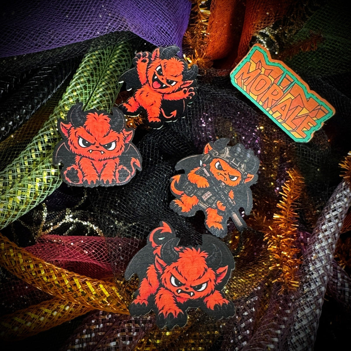 Mini Morale - Halloween Patch Pack 5