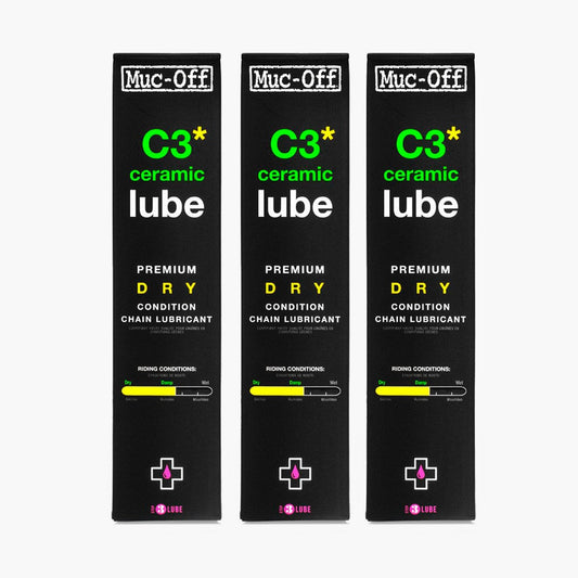 3 x C3 Dry Weather Lube - 4.1 fl oz