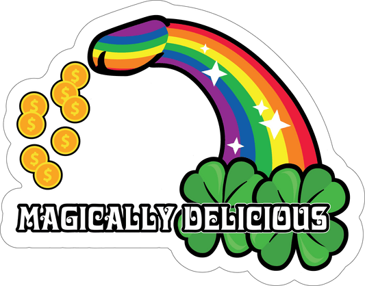 Magically Delicious - Printed Vinyl Patch -