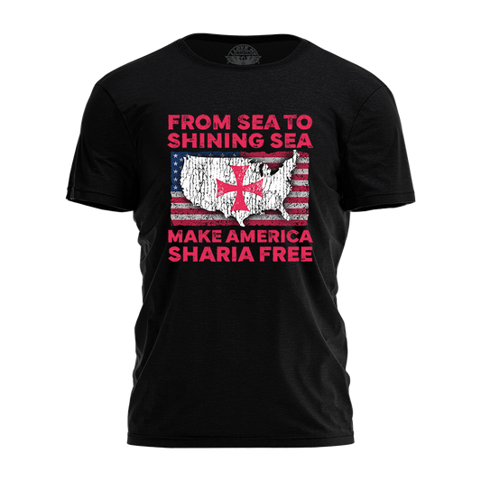 Sea To Shining Sea Tee - 4341