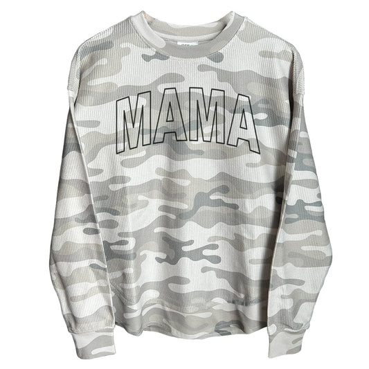 Mama Outline Grey (Front)