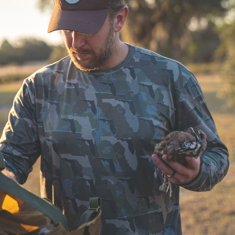 Florida Camo - Long Sleeve Shirt