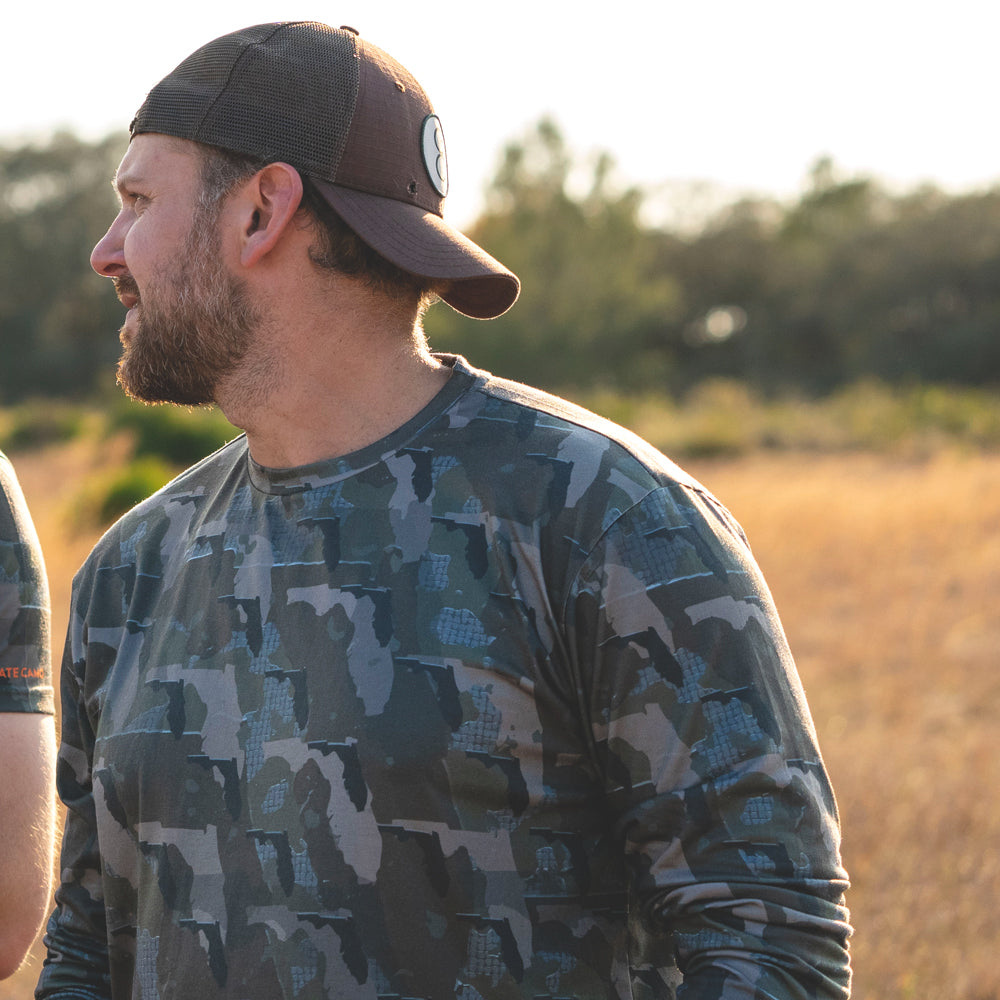Florida Camo - Long Sleeve Shirt