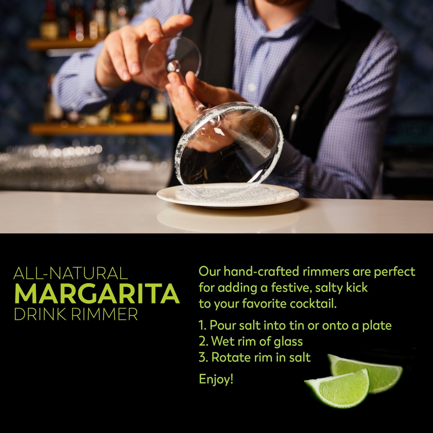 Traditional Margarita Salt Cocktail Rimmer - 4290