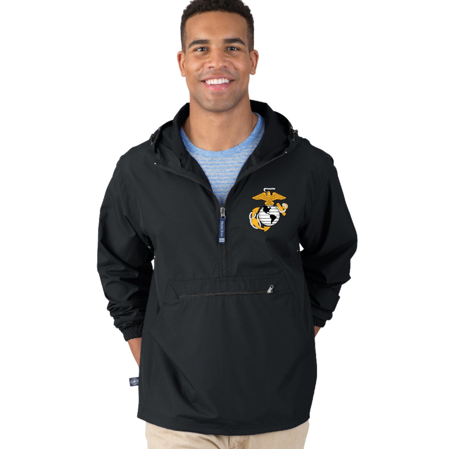 Marines EGA Pack-N-Go Pullover