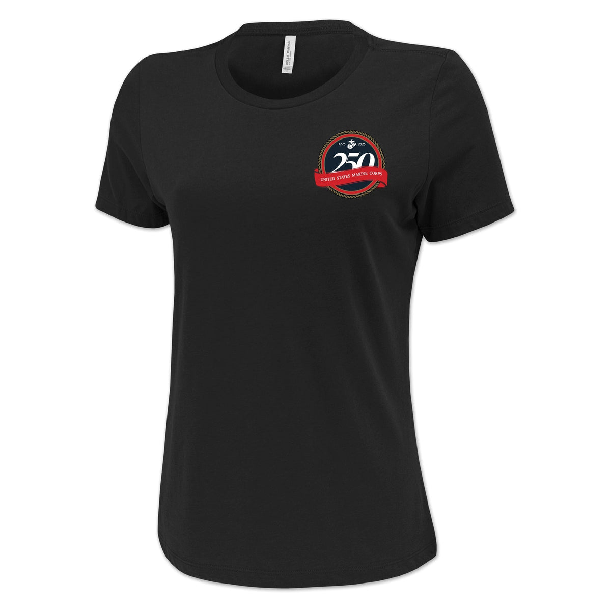 Marines 250th Anniversary Ladies T-Shirt