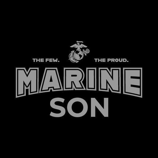 Marines Son Youth Hood (Black)