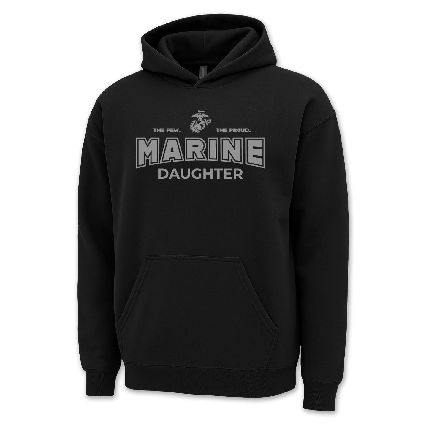 Marines Daughter Hood (Black)