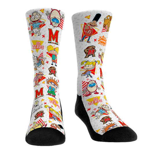 Maryland Terrapins - 90's Nickelodeon Characters All-Over