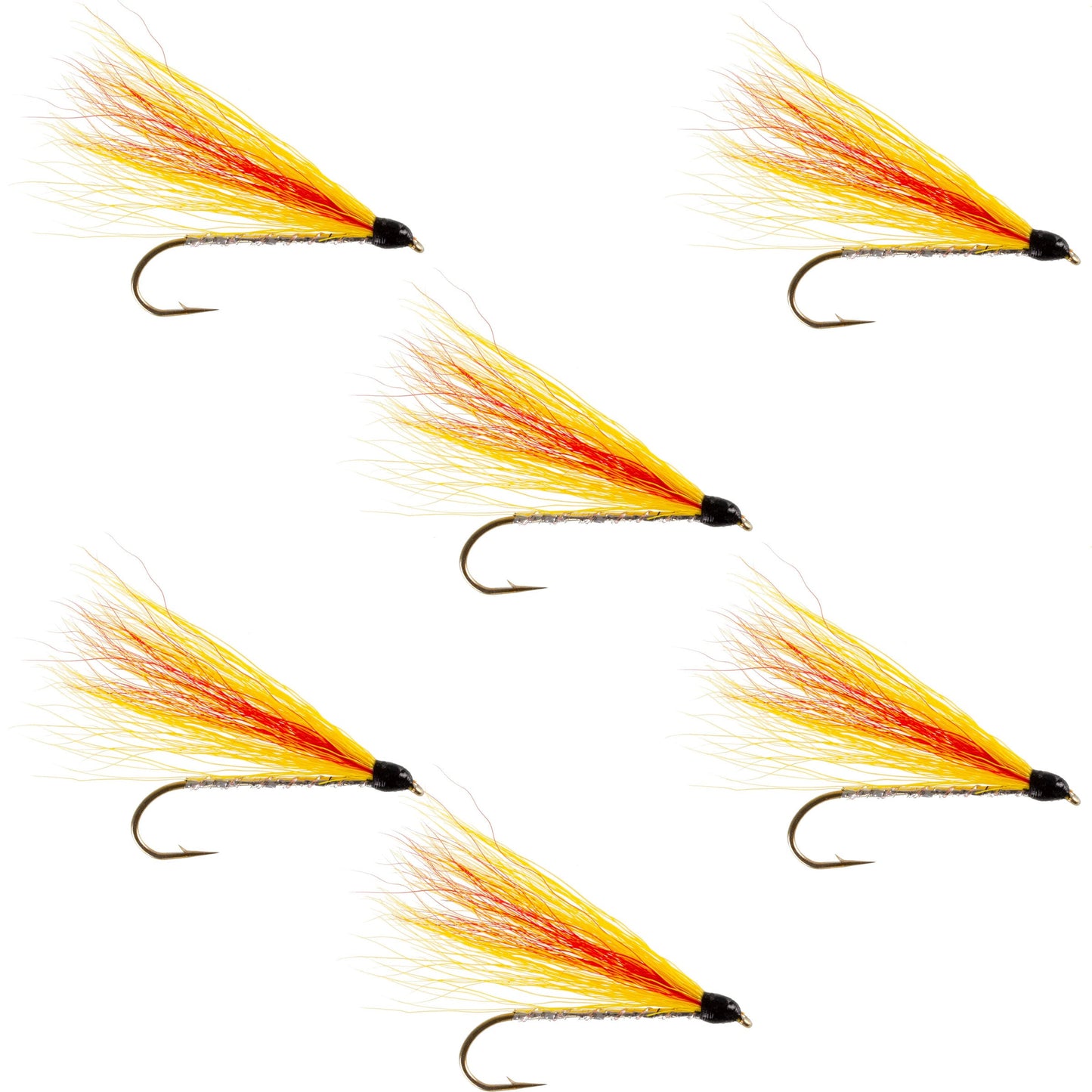 Mickey Finn Classic Streamer Flies - Set of 6 - Hook Size 4
