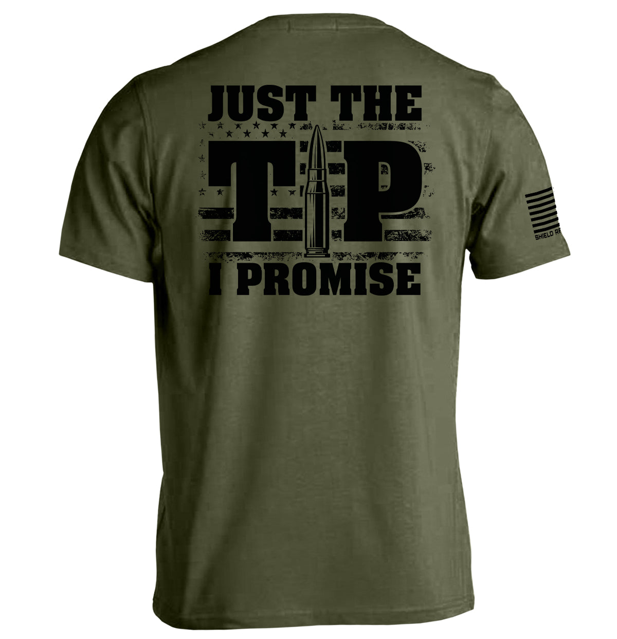 Just The Tip I Promise Flag