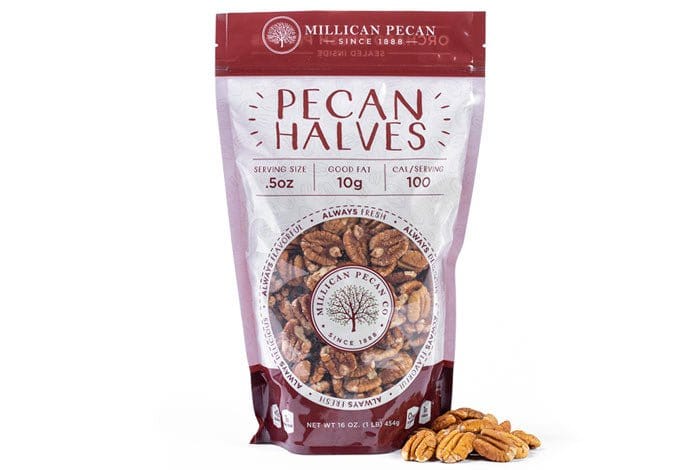 Orchard Fresh Raw Pecan Halves – Premium Shelled Texas Pecans