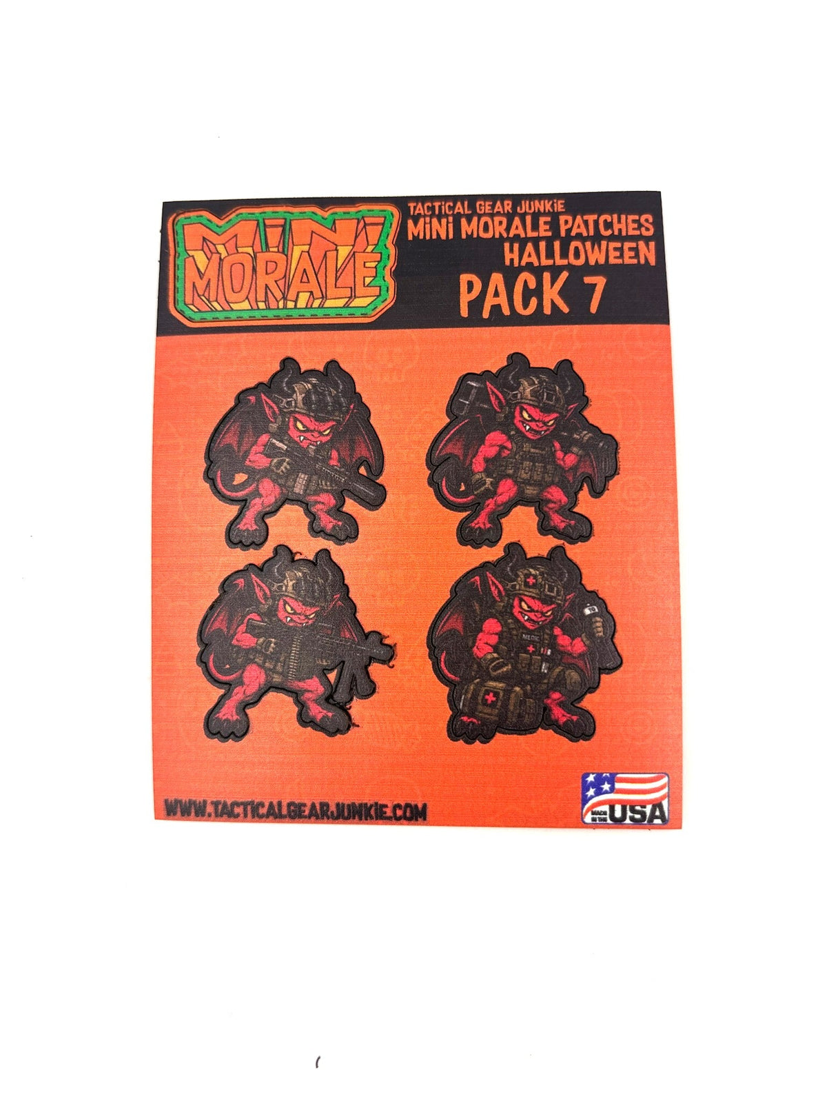 Mini Morale - Halloween Patch Pack 7
