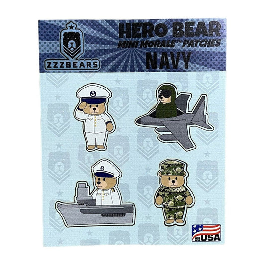 Mini Morale Patch - Navy