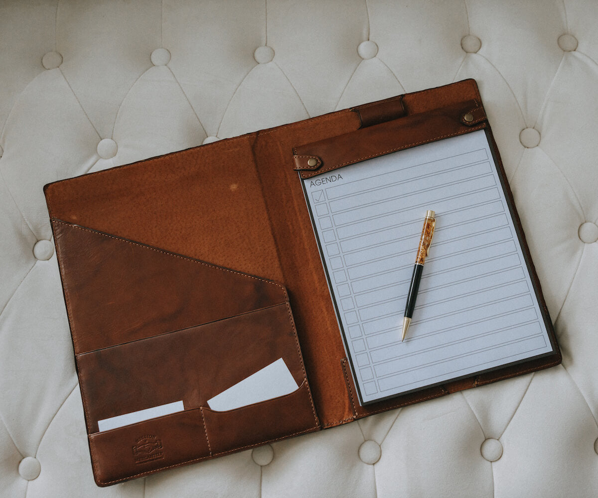 Benjamin Leather Padfolio