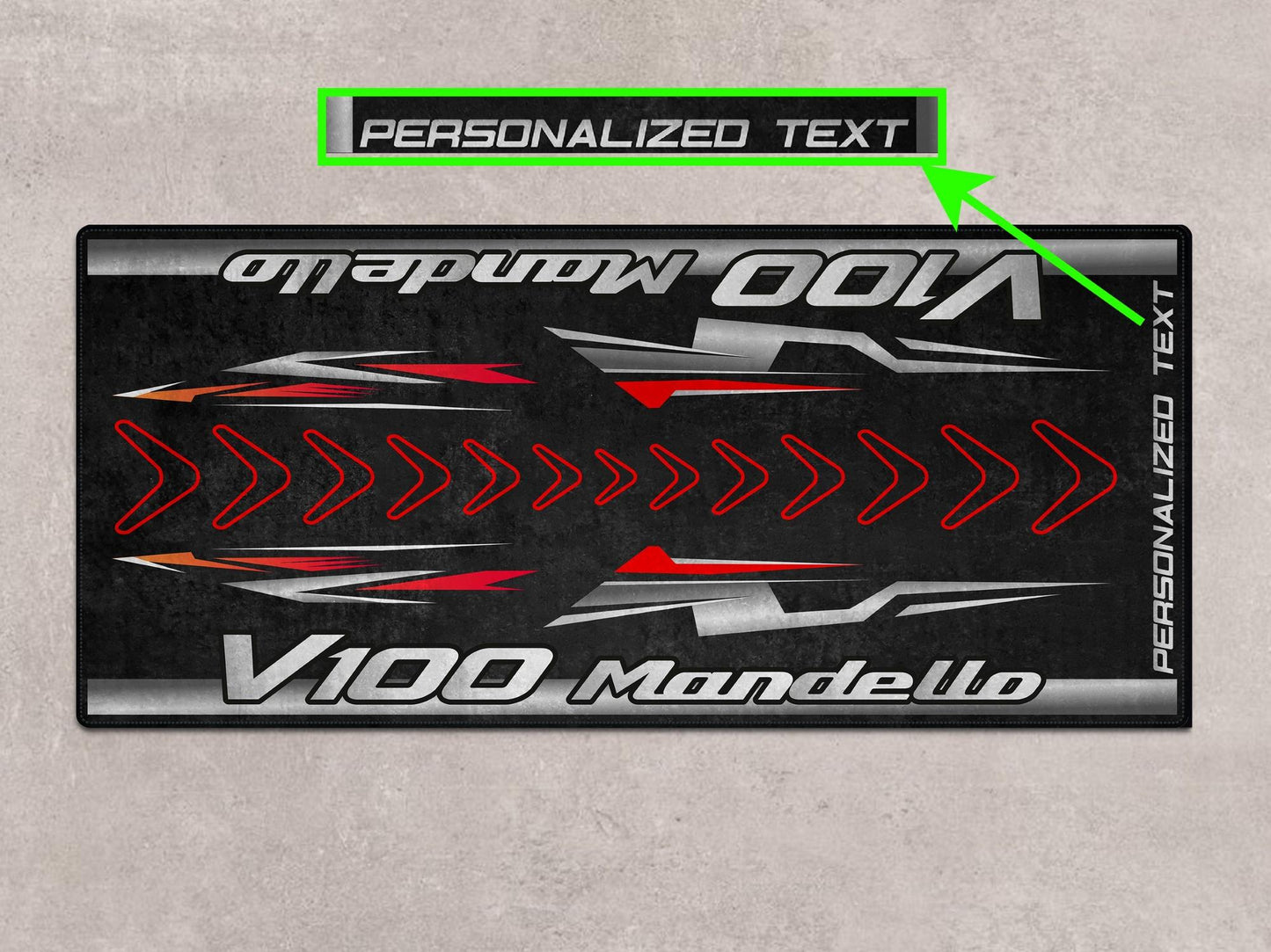 MPM Motorcycle Mat for Moto Guzzi V100 Mandello - MM7206