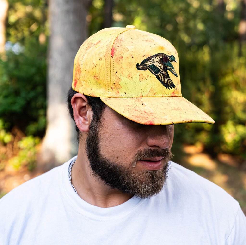 Golden Leaf Camo Duck Bucket