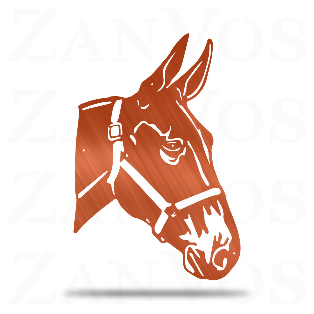 Mule Head Wall Art