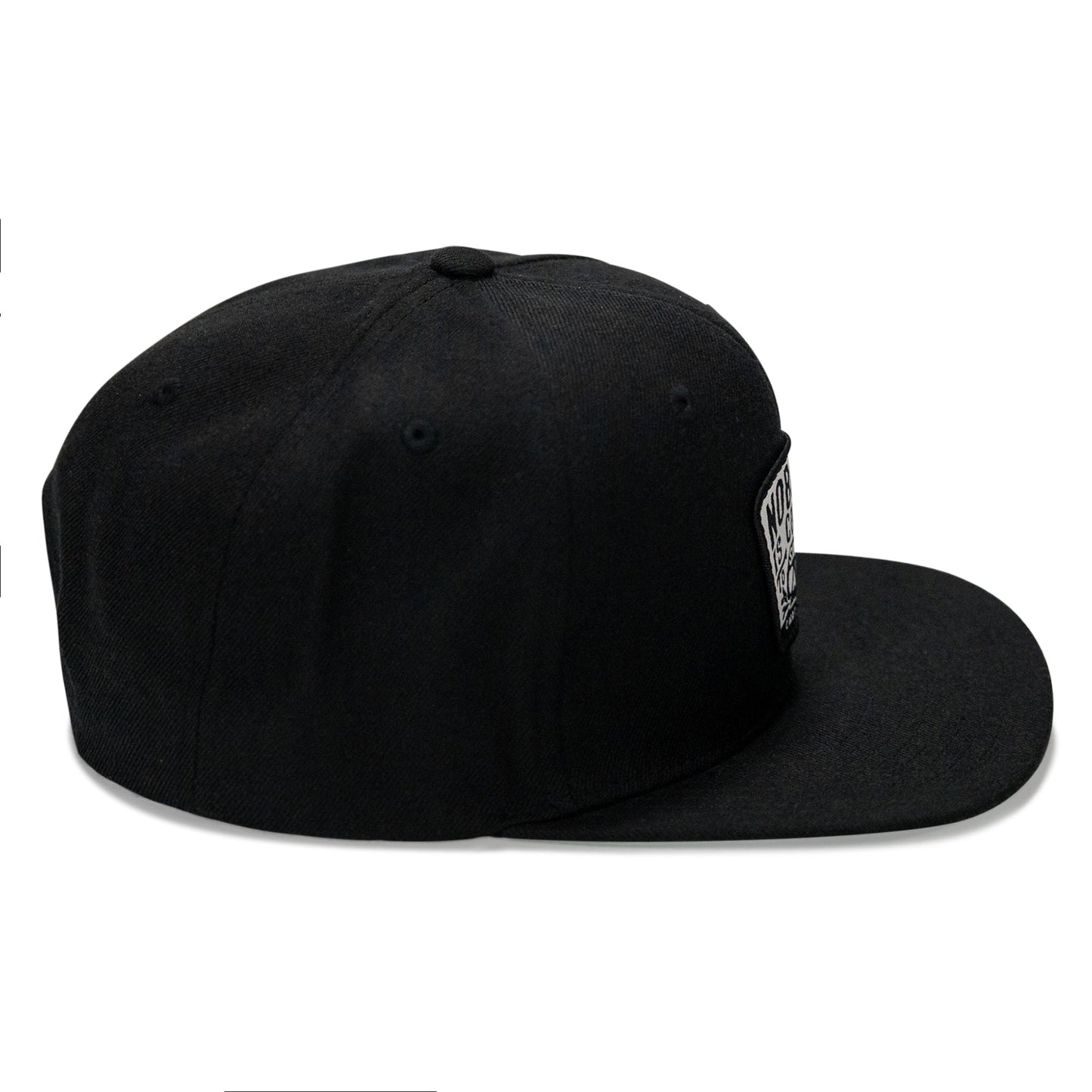 Nobody Is Coming To Save You Skull Patch Flatbill Snapback Hat