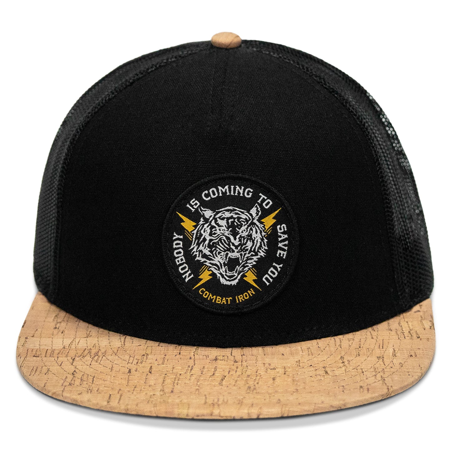 Nobody Is Coming To Save You FlatBill SnapBack Hat