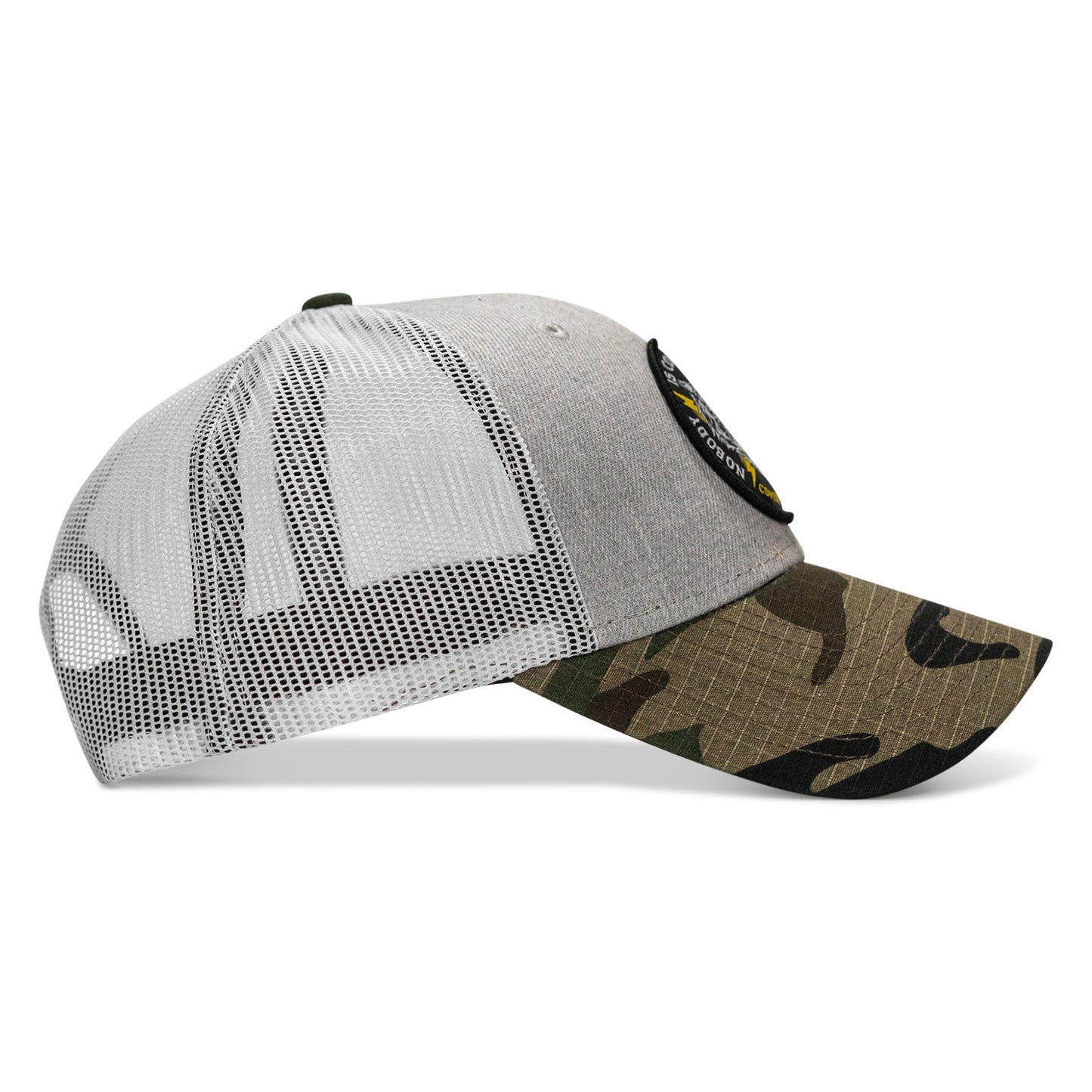 Nobody Is Coming To Save You Patch Original Ripstop Snapback Hat