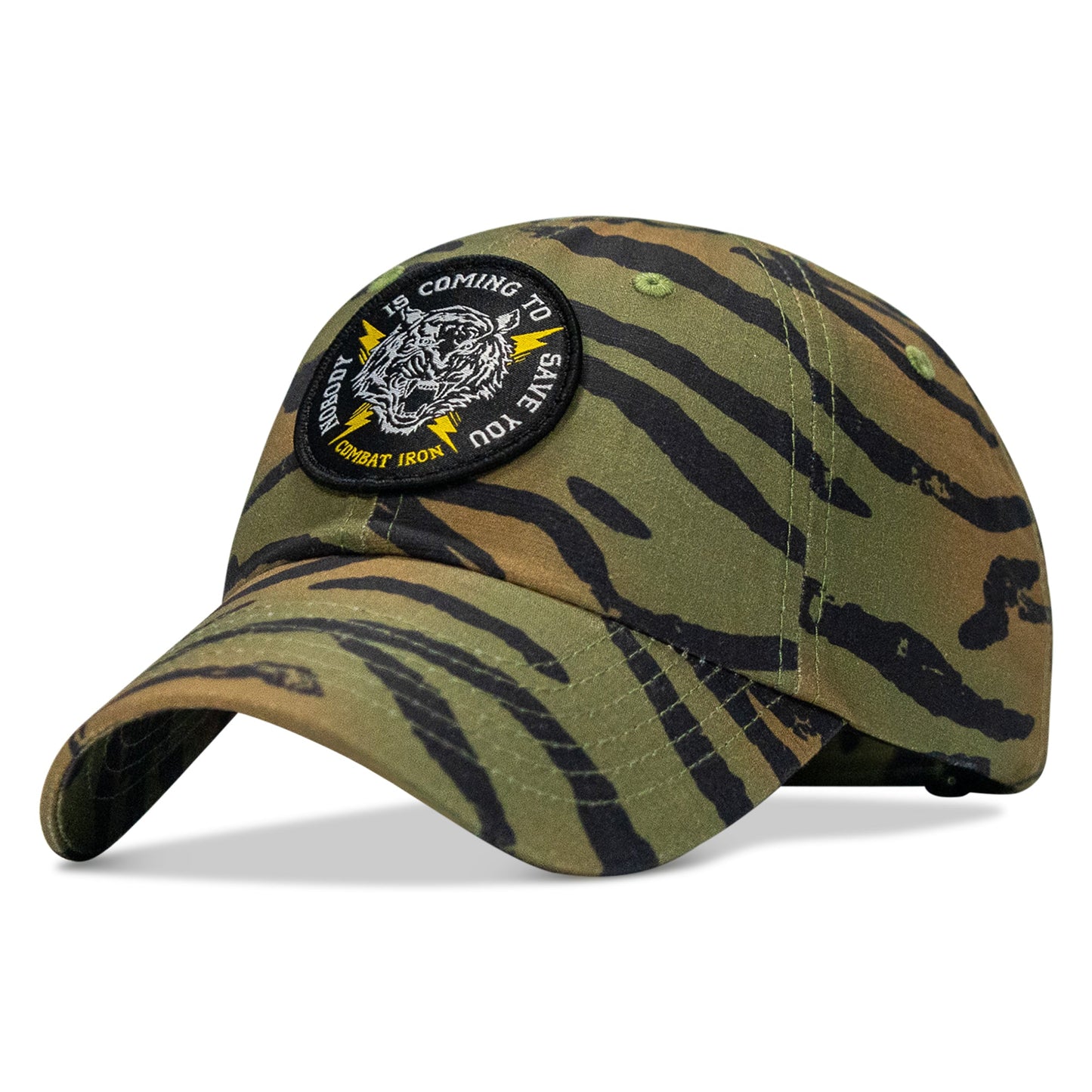 Nobody is Coming To Save You Patch Tactical Ripstop Mesh Snapback Hat