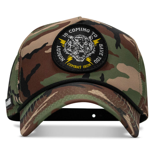 Nobody Is Coming To Save You Patch Waterproof Weekender Snapback