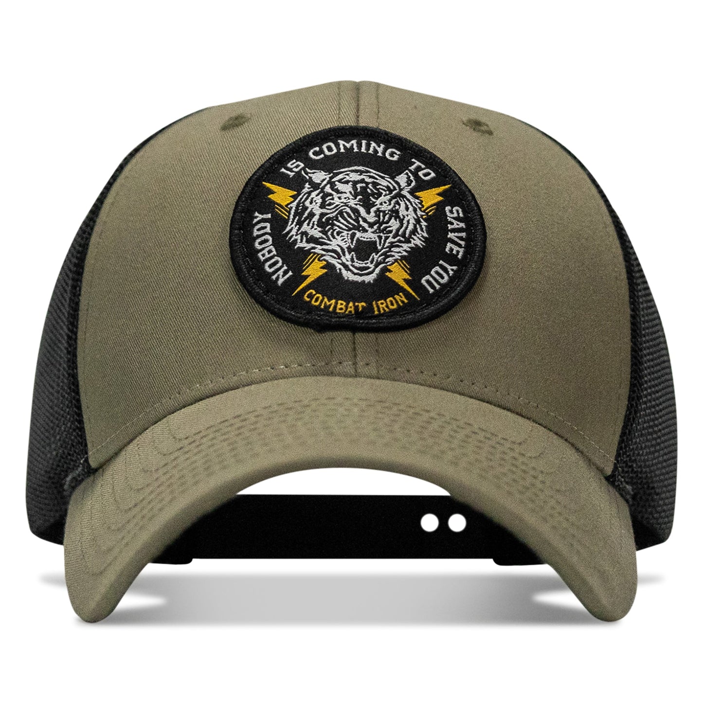 Nobody Is Coming To Save You Patch Snapback Hat