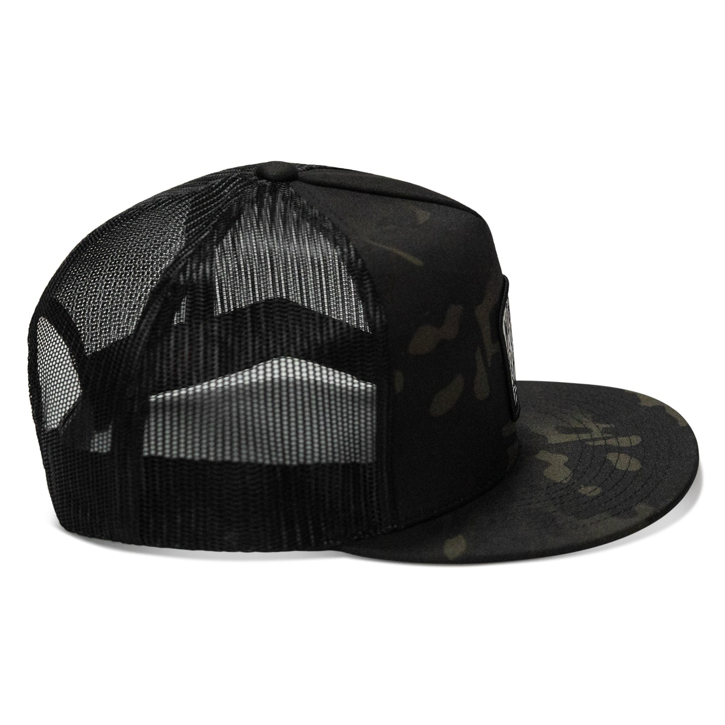 Nobody Is Coming To Save You Skull Patch Flatbill Snapback Hat