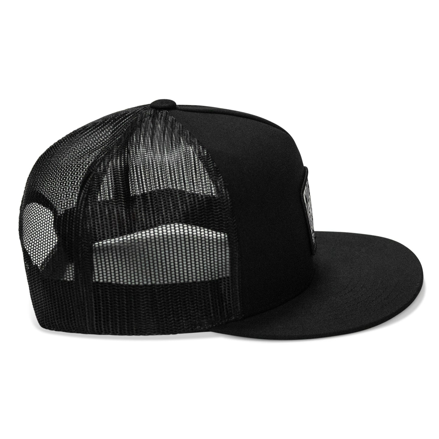 Nobody Is Coming To Save You Skull Patch Flatbill Snapback Hat
