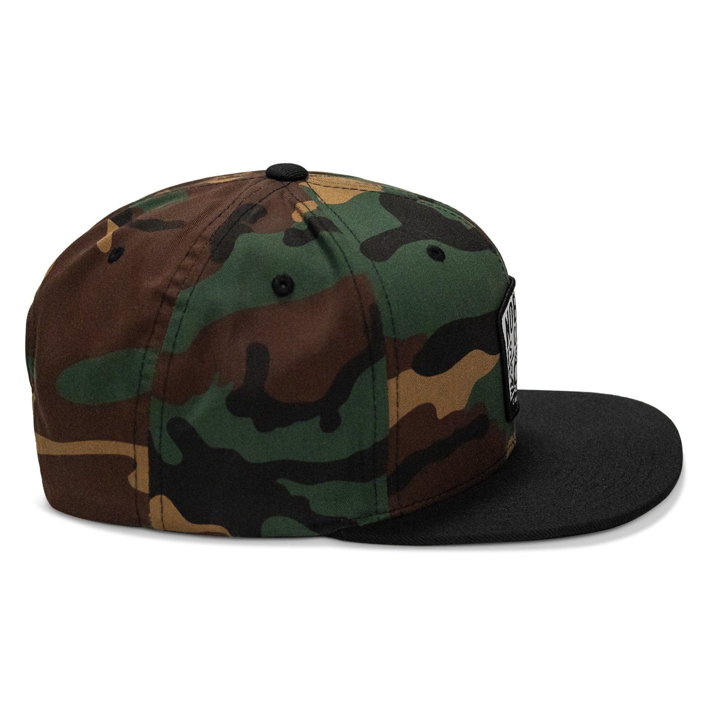 Nobody Is Coming To Save You Skull Patch Flatbill Snapback Hat