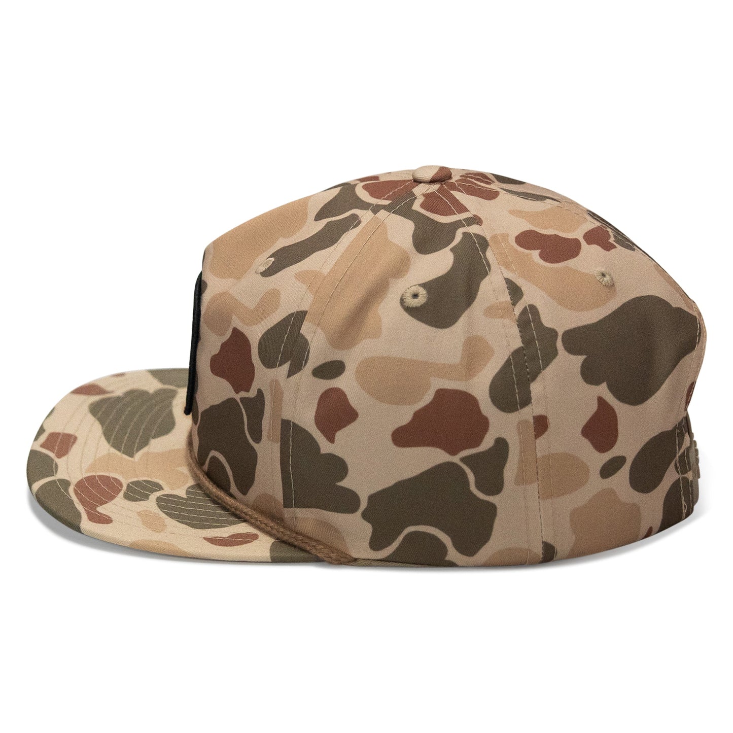 Nobody Is Coming To Save You Skull Patch Flatbill Snapback Hat