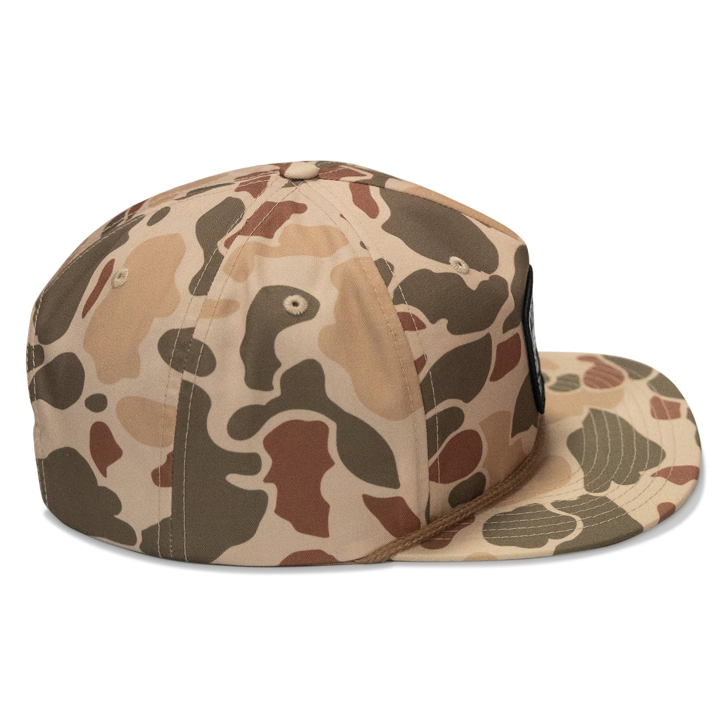 Nobody Is Coming To Save You Skull Patch Flatbill Snapback Hat