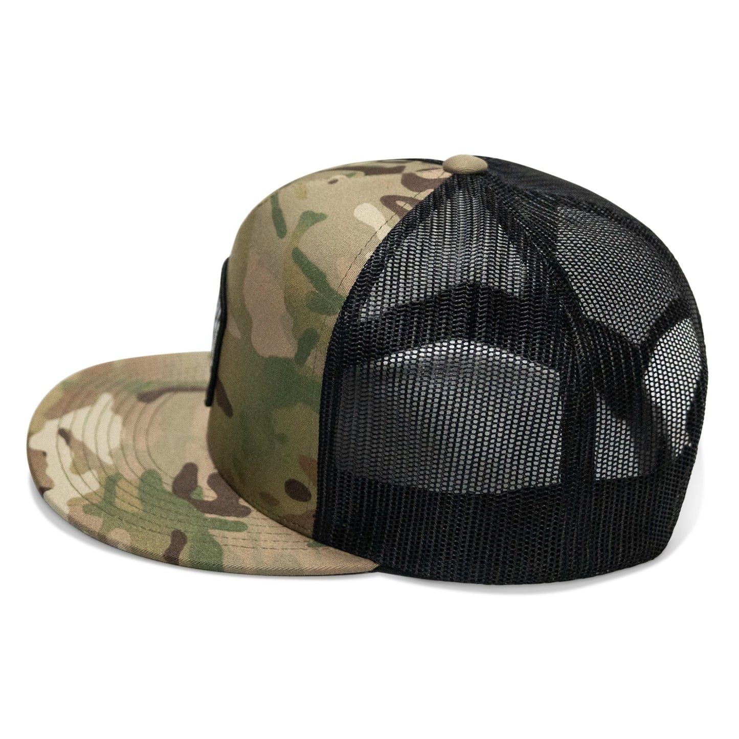 Nobody Is Coming To Save You Skull Patch Flatbill Snapback Hat