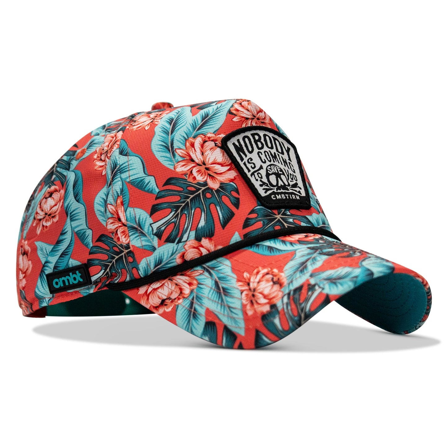 Nobody Is Coming To Save You Skull Patch Waterproof Weekender Snapback