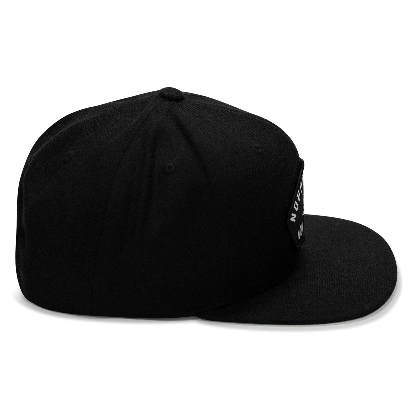 Nobody Owes You Shit Arched Patch Flatbill SnapBack Hat
