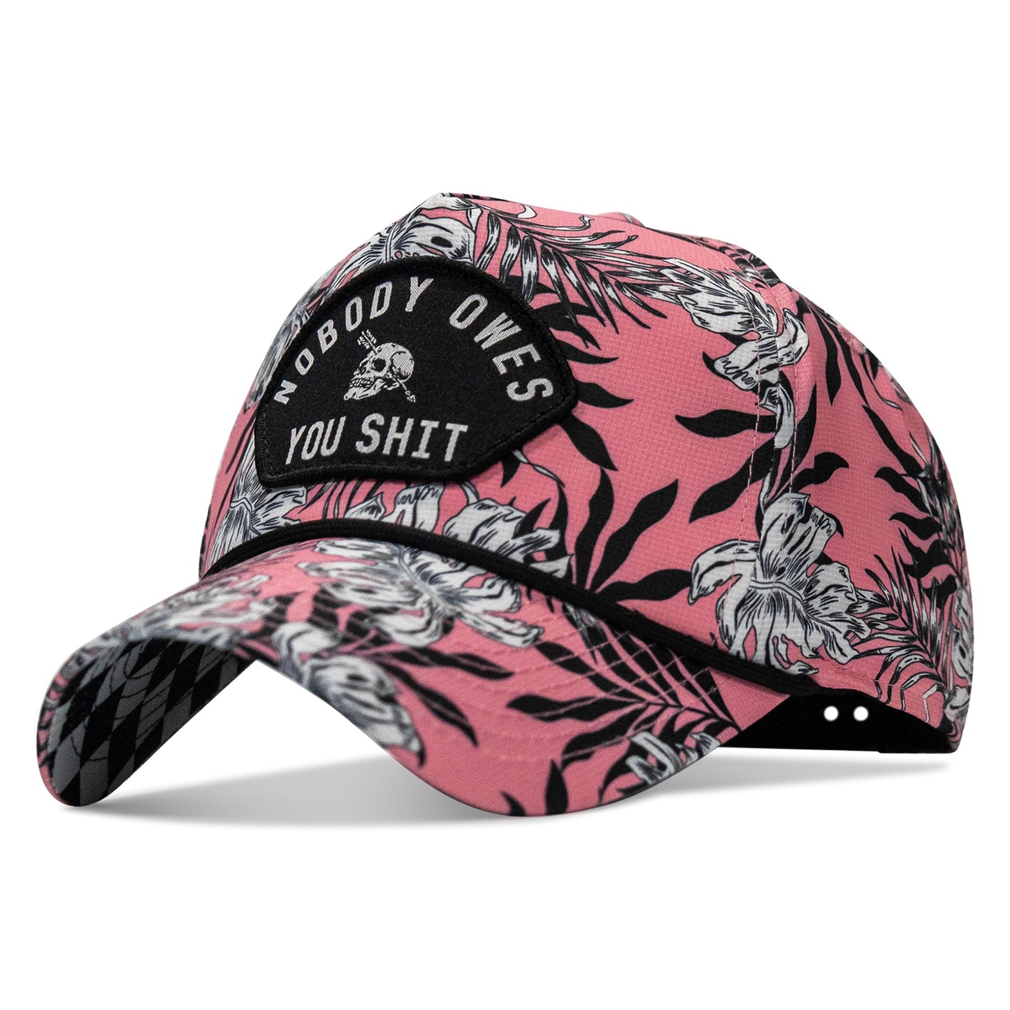 Nobody Owes You Shit Arched Patch Waterproof Weekender Snapback