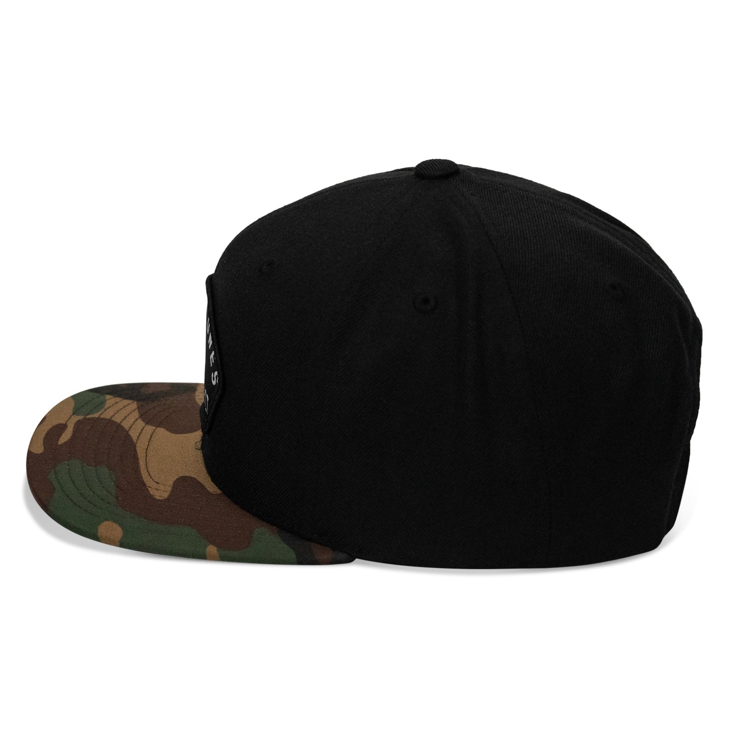 Nobody Owes You Shit Arched Patch Flatbill SnapBack Hat