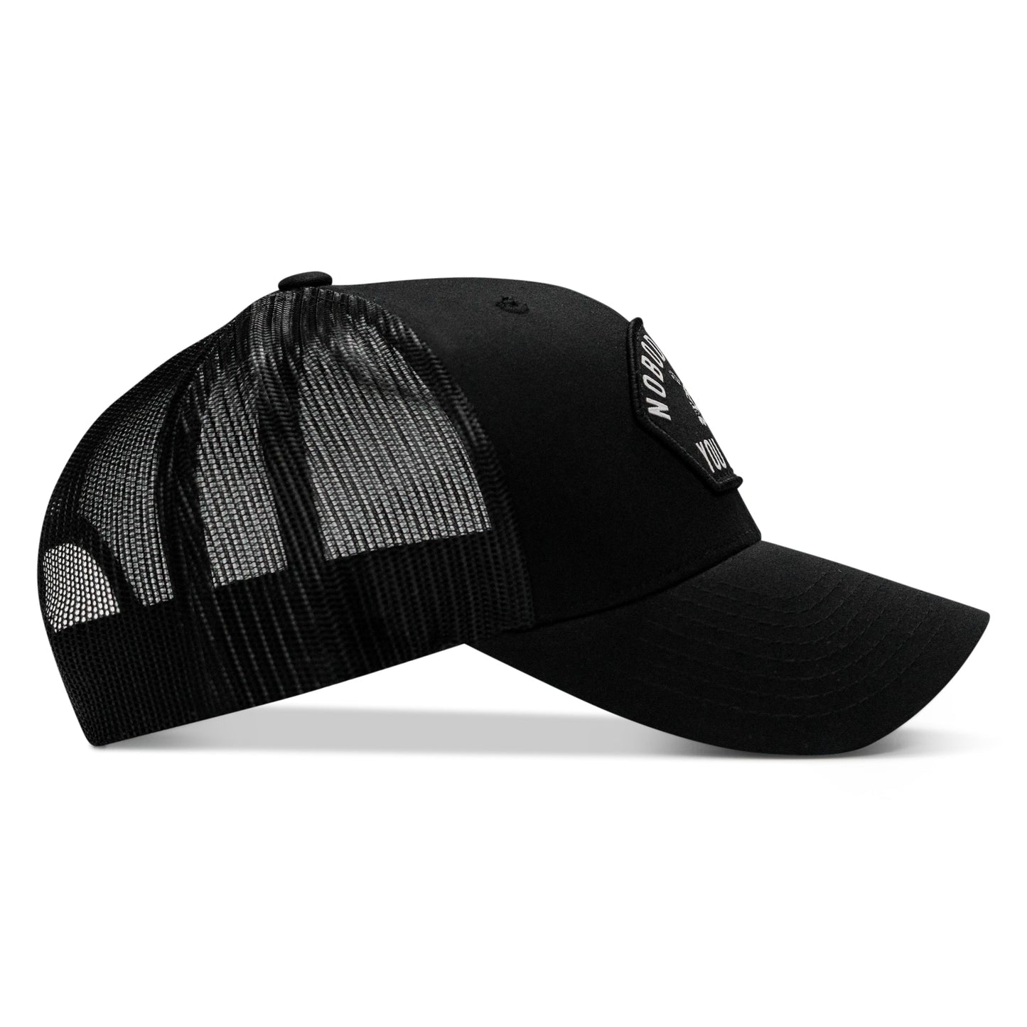 Nobody Owes You Shit Arched Skull Patch Snapback