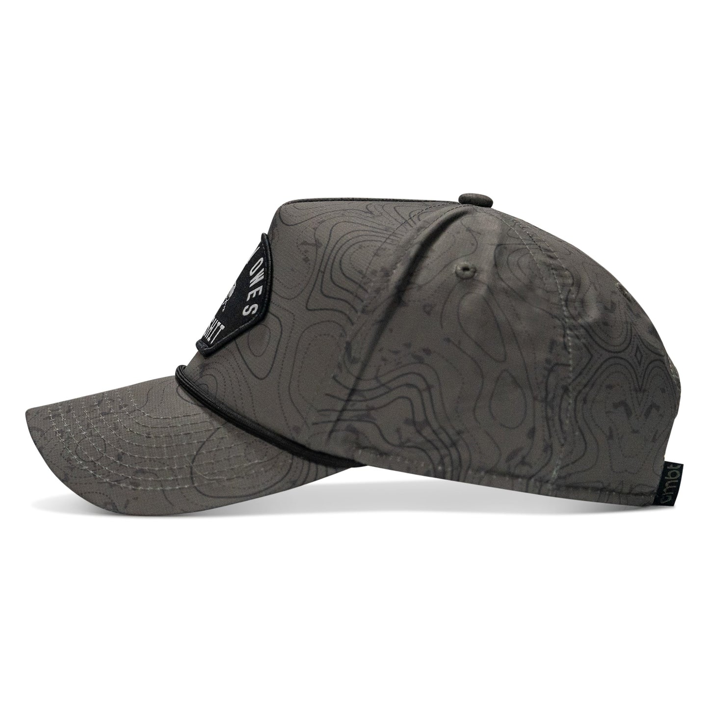 Nobody Owes You Shit Arched Patch Waterproof Weekender Snapback