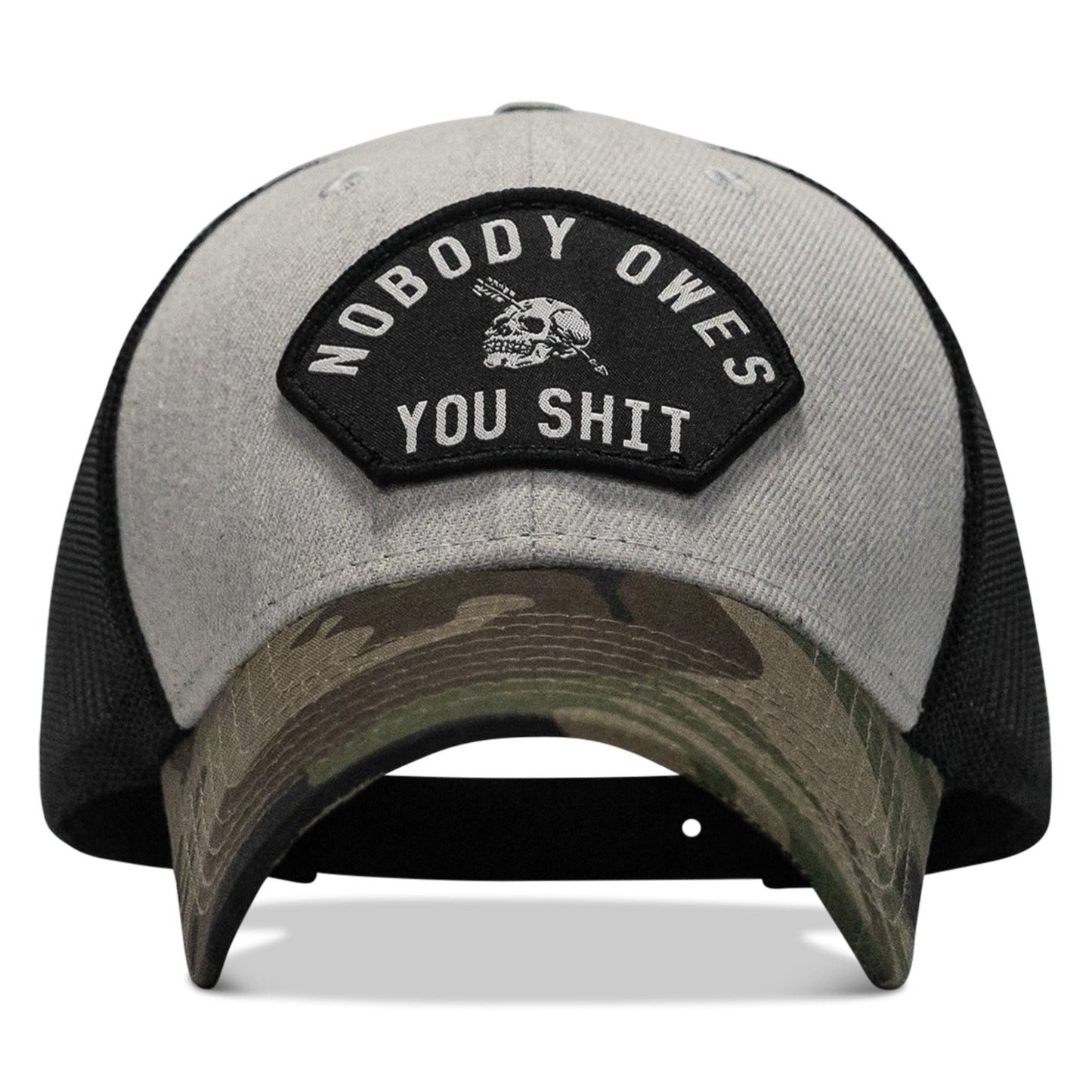 Nobody Owes You Shit Patch Original Ripstop Snapback Hat