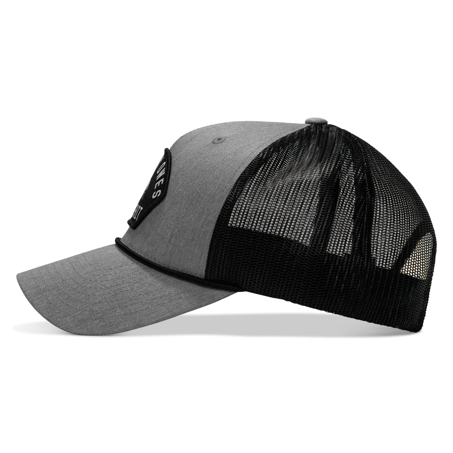 Nobody Owes You Shit Skull Arched Patch Rope Snapback