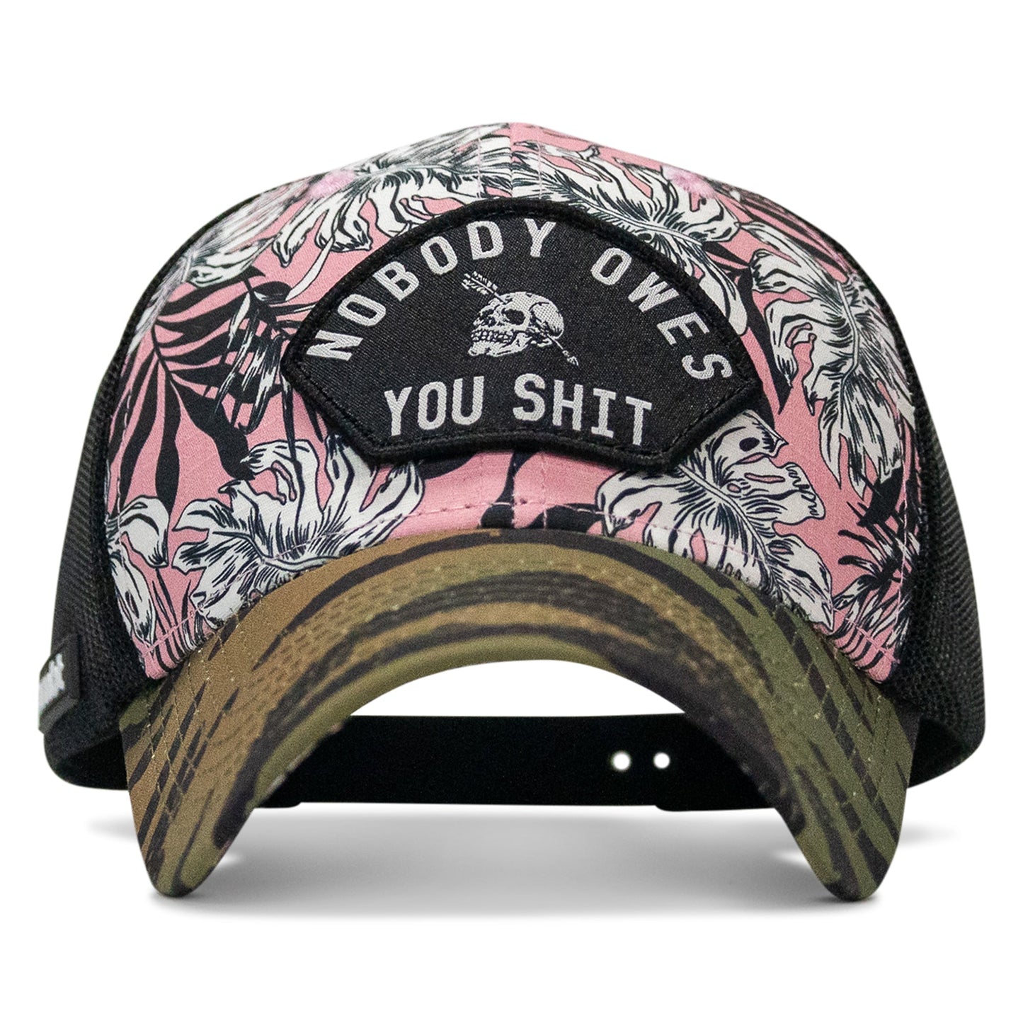 Nobody Owes You Shit Patch Original Ripstop Snapback Hat