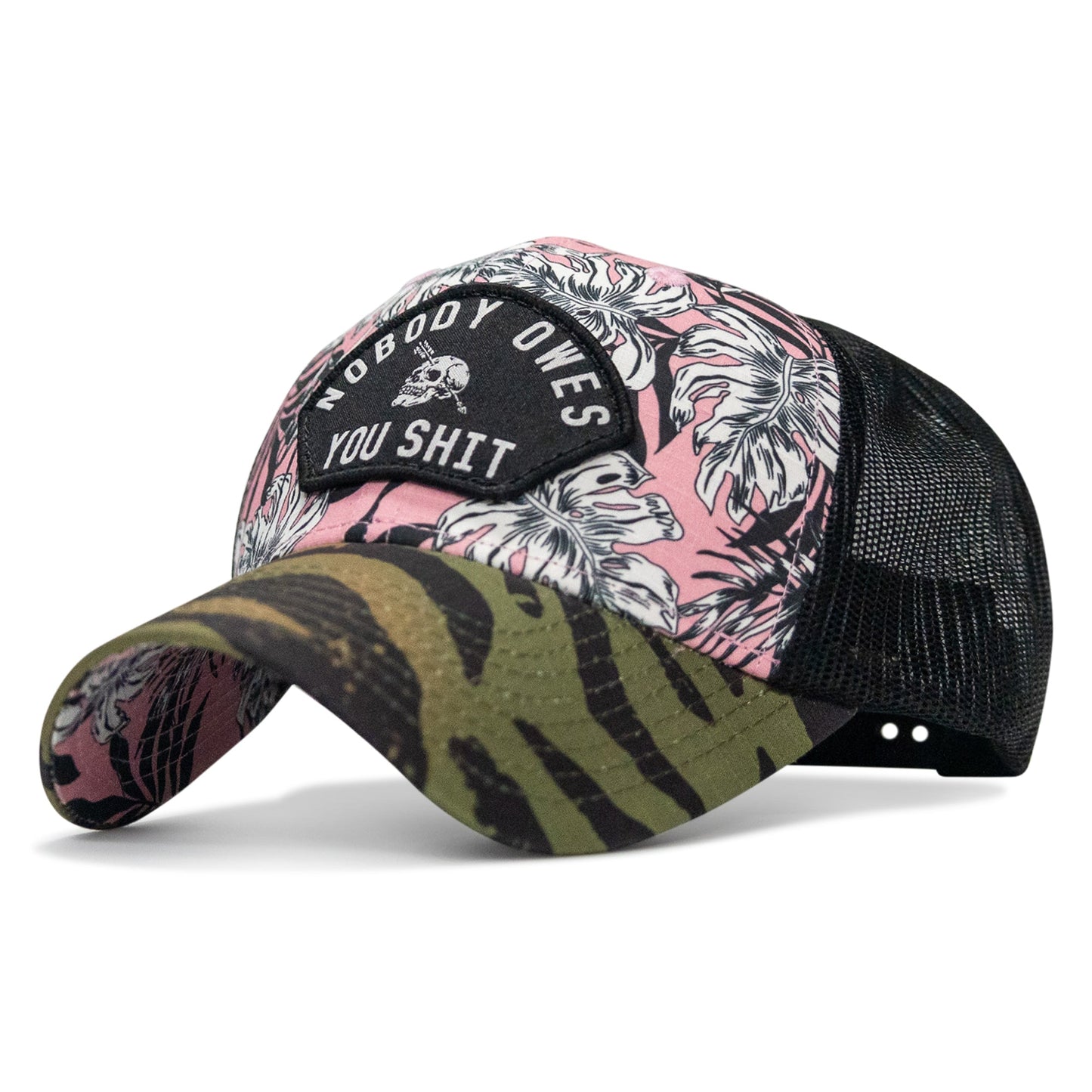 Nobody Owes You Shit Patch Original Ripstop Snapback Hat