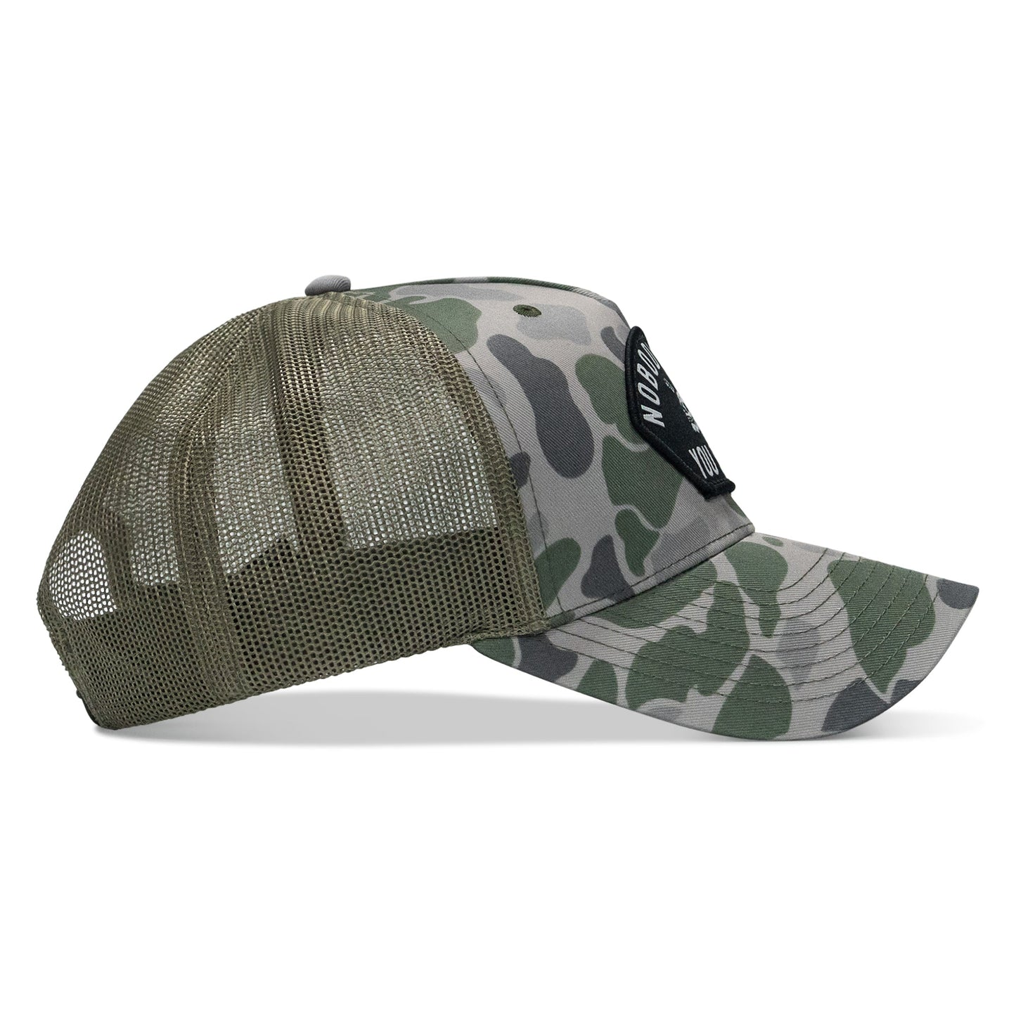 Nobody Owes You Shit Arched Skull Patch Snapback