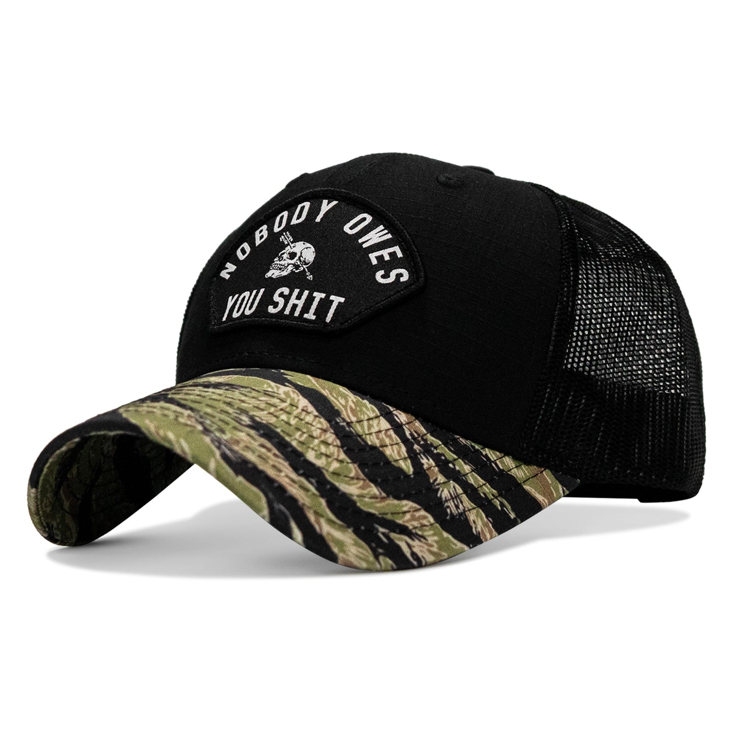 Nobody Owes You Shit Patch Original Ripstop Snapback Hat