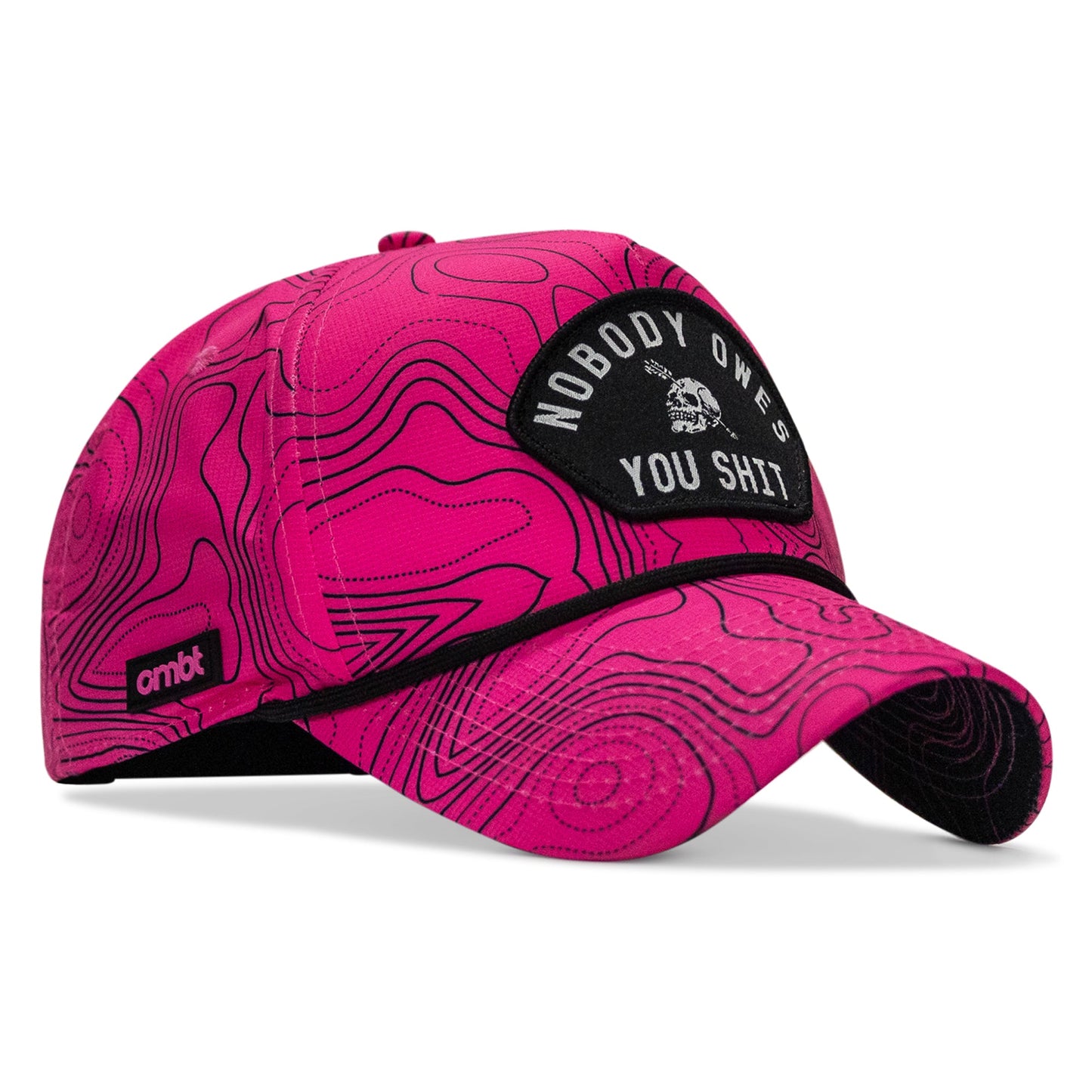 Nobody Owes You Shit Arched Patch Waterproof Weekender Snapback